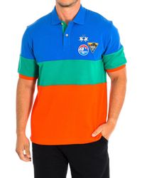 La Martina - Short Sleeve Polo Tmp318-Js303 - Lyst