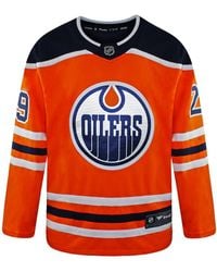 Fanatics - Nhl Edmonton Oilers Breakaway Jersey - Lyst
