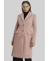 James Lakeland - 3 Button Coat Pink - Lyst