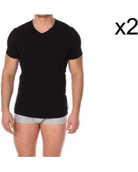 Bikkembergs - Pack-2 Essential Short-Sleeved T-Shirts Bkk1Uts02Bi - Lyst