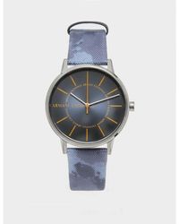 Armani Exchange - Accessories Cayde Strap Camo Watch - Lyst