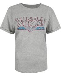 Dc Comics - Wonder Retro T-Shirt - Lyst