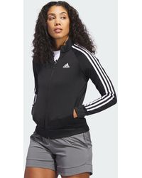 adidas - Primegreen Essentials Warm-Up Slim 3-Stripes Track Jacket - Lyst