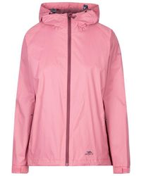 Trespass - Ladies Tayah Ii Waterproof Shell Jacket (Rose) - Lyst