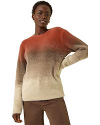 Roman - Fluffy Ombre Knit Jumper - Lyst
