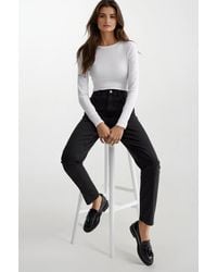 New Look - Tori Slim-Fit Mom Ankle Grazer Jeans - Lyst