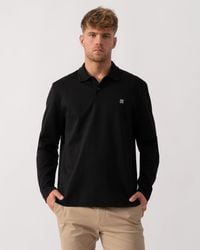 BOSS - Dinote Long Sleeve Polo Shirt - Lyst