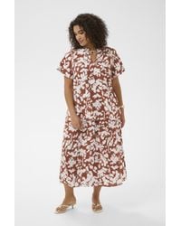 Kaffe - Kurzarm-Bluse Kcevia Kurzarm-Bluse Regular Fit - Lyst