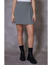 Threadbare - 'Isso' Pleated A-Line Mini Skirt Polyester/Viscose - Lyst
