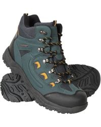 Mountain Warehouse - 'Adventurer' Isodry Boots Cushioned Footbed Breathable Waterproof Hiking Shoes - Lyst