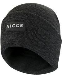 Nicce London - Knitted Beanie Hat - Lyst
