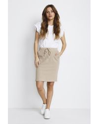 Kaffe - Rok Regular Fit Classic Sand - Lyst