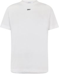 Off-White c/o Virgil Abloh - Off Slim Fit T Shirt - Lyst