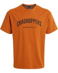 Craghoppers - Batley Work T-Shirt (Potters Clay) - Lyst