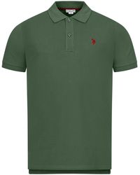 U.S. POLO ASSN. - Basic Poloshirt Met Korte Mouwen En Stretch - Lyst