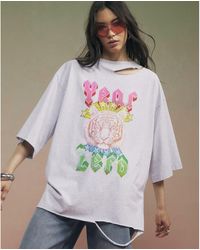 River Island - Year Zero Tiger Boyfriend Fit T-Shirt Cotton - Lyst