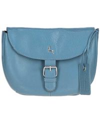 Ashwood Leather - 'Limerick' Real Flap Crossbody Bag - Lyst