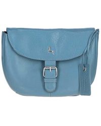 Ashwood Leather - 'Limerick' Real Flap Crossbody Bag - Lyst