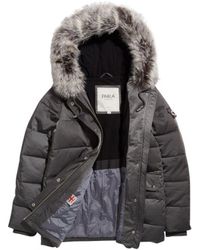 Parka London - Nordic Mid-Length Faux Fur Jacket - Lyst