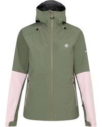 Dare 2b - Ladies Assert Waterproof Jacket (Olivine/Crystal Rose) - Lyst