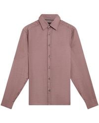 Ted Baker - Jozef Mini Geo Print Light Shirt Cotton - Lyst