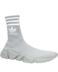 Balenciaga - X Adidas Speed High-Top Sneaker - Lyst