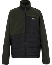 Regatta - Frankie Borg Full Zip Hybrid Jacket /Dark Khaki) - Lyst