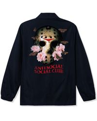 ANTI SOCIAL SOCIAL CLUB - Anti Social Club Assc Hockey Coaches Jacket - Lyst