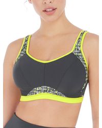 Freya - Epic Underwired Moulded Crop Top Sports Bra - Lyst