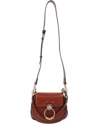 Chloé - Chloé Small Tess Bag Calfskin - Lyst
