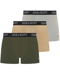 Lyle & Scott - And Barclay 3Pk Trunks - Lyst
