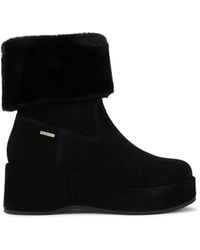 Carvela Kurt Geiger - Boots Textile Apres Fur - Lyst