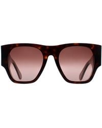 Chloé - Oversized Square Gradient Sunglasses - Lyst