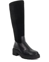 Dune - Tallon Chunky Knee High Boots - Lyst