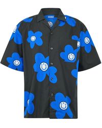 HUGO - Patterned Collared Short Sleeve Shirt - Lyst