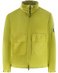 C.P. Company - Chrome-R Golden Palm Jacke Mit Kapuze - Lyst