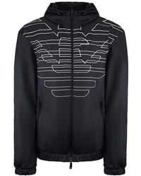Armani - Emporio Logo Reversible Jacket - Lyst