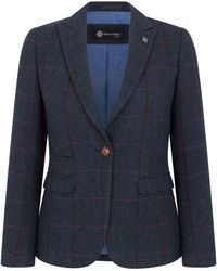 Paul Andrew - Tweed Tailored Fit Formal Blazer - Lyst