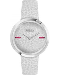 Furla - My Piper Dial Leather Ladies Watch R4251110509 - Lyst