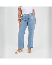 Brave Soul - Plus Size Mid Rise Straight Leg Jeans - Lyst