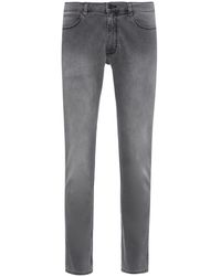 HUGO - 734 Skinny-fit Jeans In Grijs - Lyst