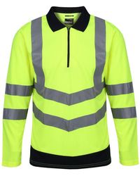 Regatta - Regular Fit Long Sleeve Polo Shirt - Lyst