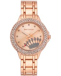 Juicy Couture - Rose Gold Watch - Lyst
