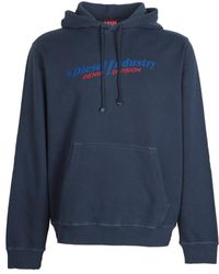 DIESEL - Industry Denim Division Hoodie Cotton - Lyst