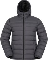 Mountain Warehouse - 'Season' Padded Jacket With Side Pockets Water Resistant Warm Coat Polyamide - Lyst