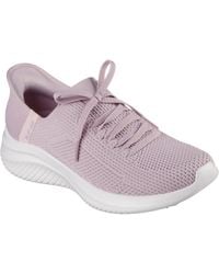 Skechers - Ultra Flex 3.0 Elevated Dames Paarse Sneakers - Lyst