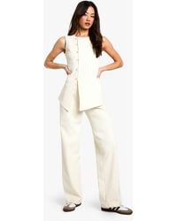 Boohoo - Tall Cord Wide Leg Trouser - Lyst