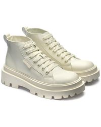 Superga - Ladies 3052 Alpina Apex Faux Leather Mid Cut High Tops (Total) - Lyst