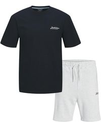 Jack & Jones - Co-Ord Set Crew Neck T-Shirt & Shorts Summer Outfit - Lyst