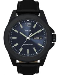 Timex - Essex Avenue Watch Tw2V42900 Leather (Archived) - Lyst